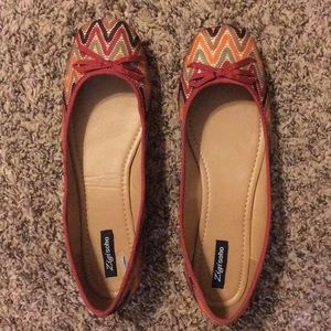 Size 11 square toe flats